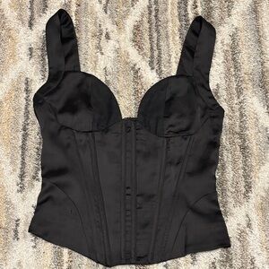 Princess Polly black corset tank top
